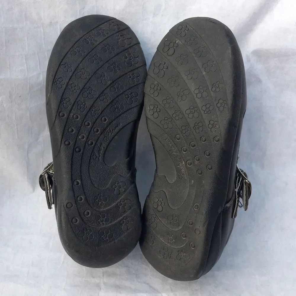 Lady Flores Black Little Girl's Shoes Size 2.5